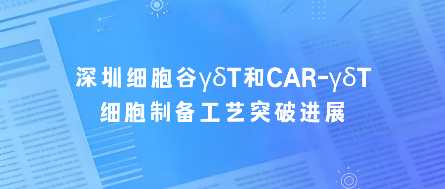 科研赋能|深圳k8com官网γδT和CAR-γδT细胞制备工艺突破进展