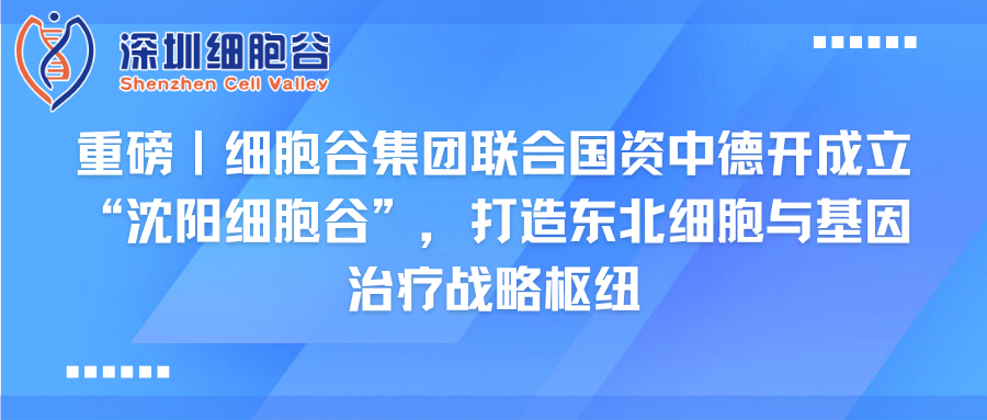 重磅｜k8com官网集团联合国资中德开创建“沈阳k8com官网”，打造东北细胞与基因治疗战略枢纽